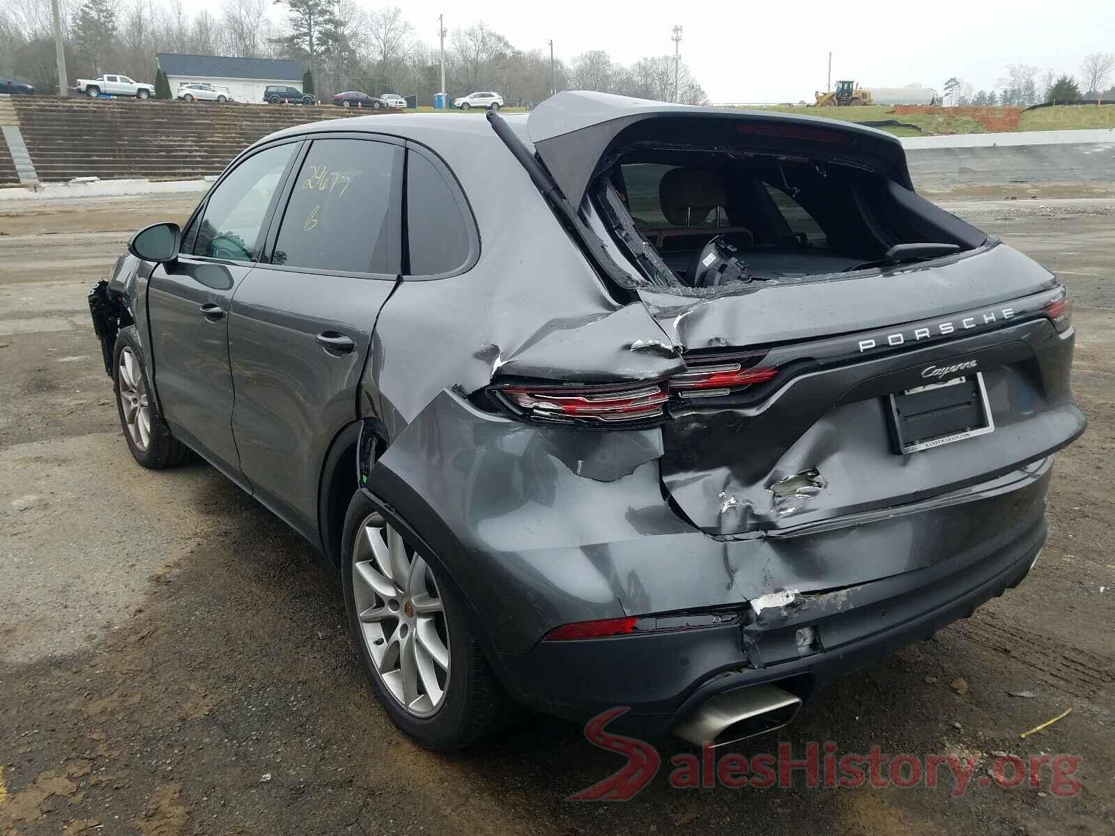 WP1AA2AY1KDA06496 2019 PORSCHE CAYENNE