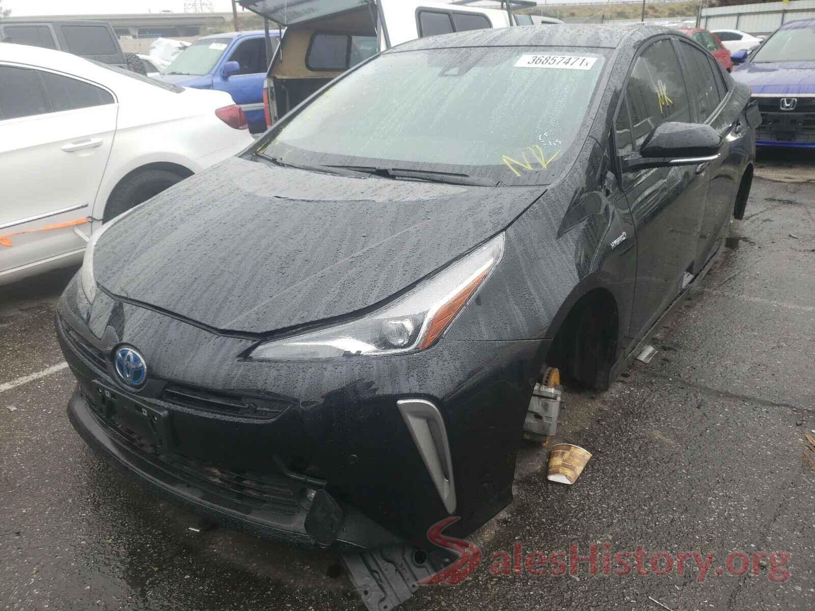 JTDL9RFU2L3019458 2020 TOYOTA PRIUS