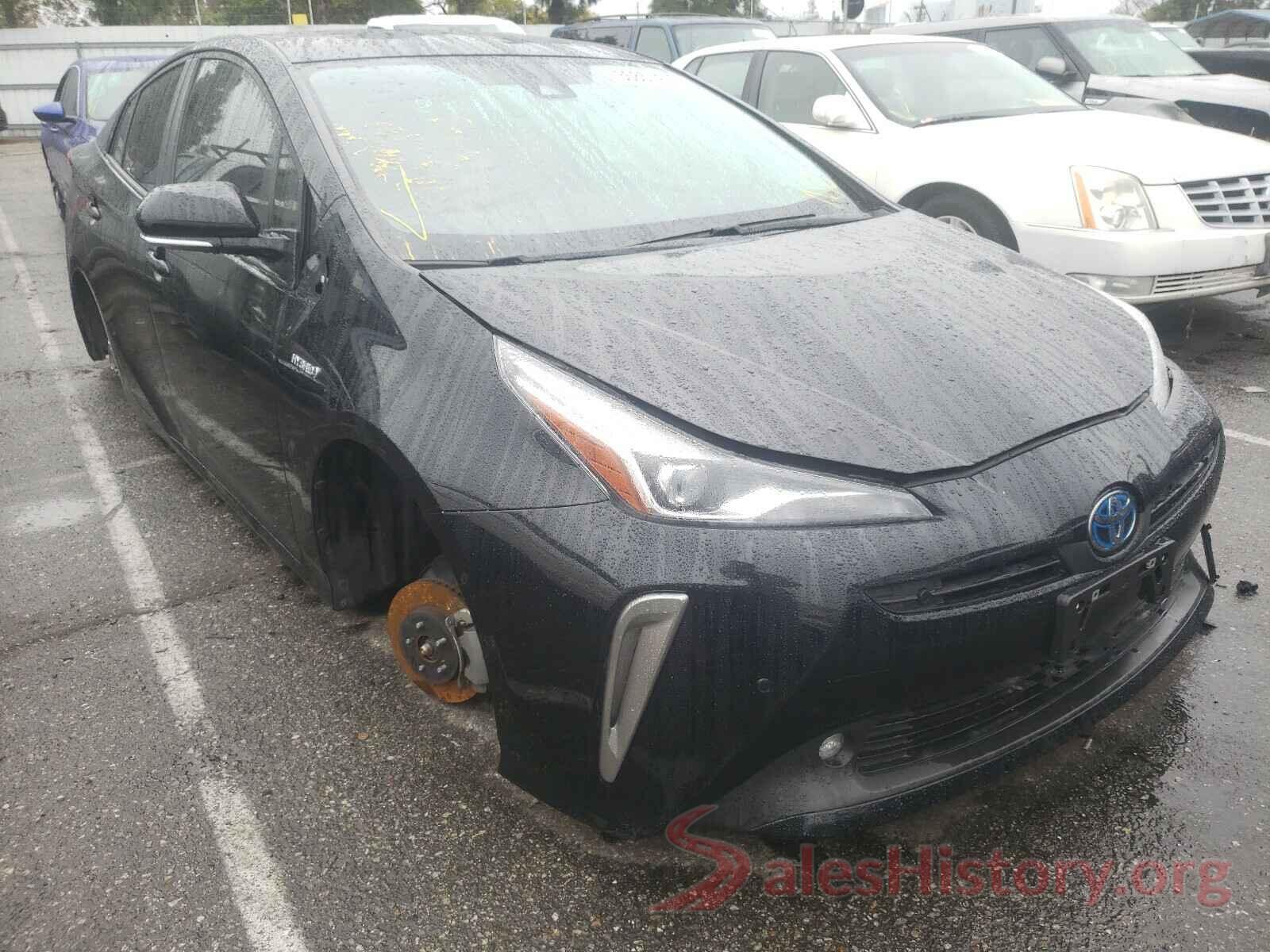 JTDL9RFU2L3019458 2020 TOYOTA PRIUS