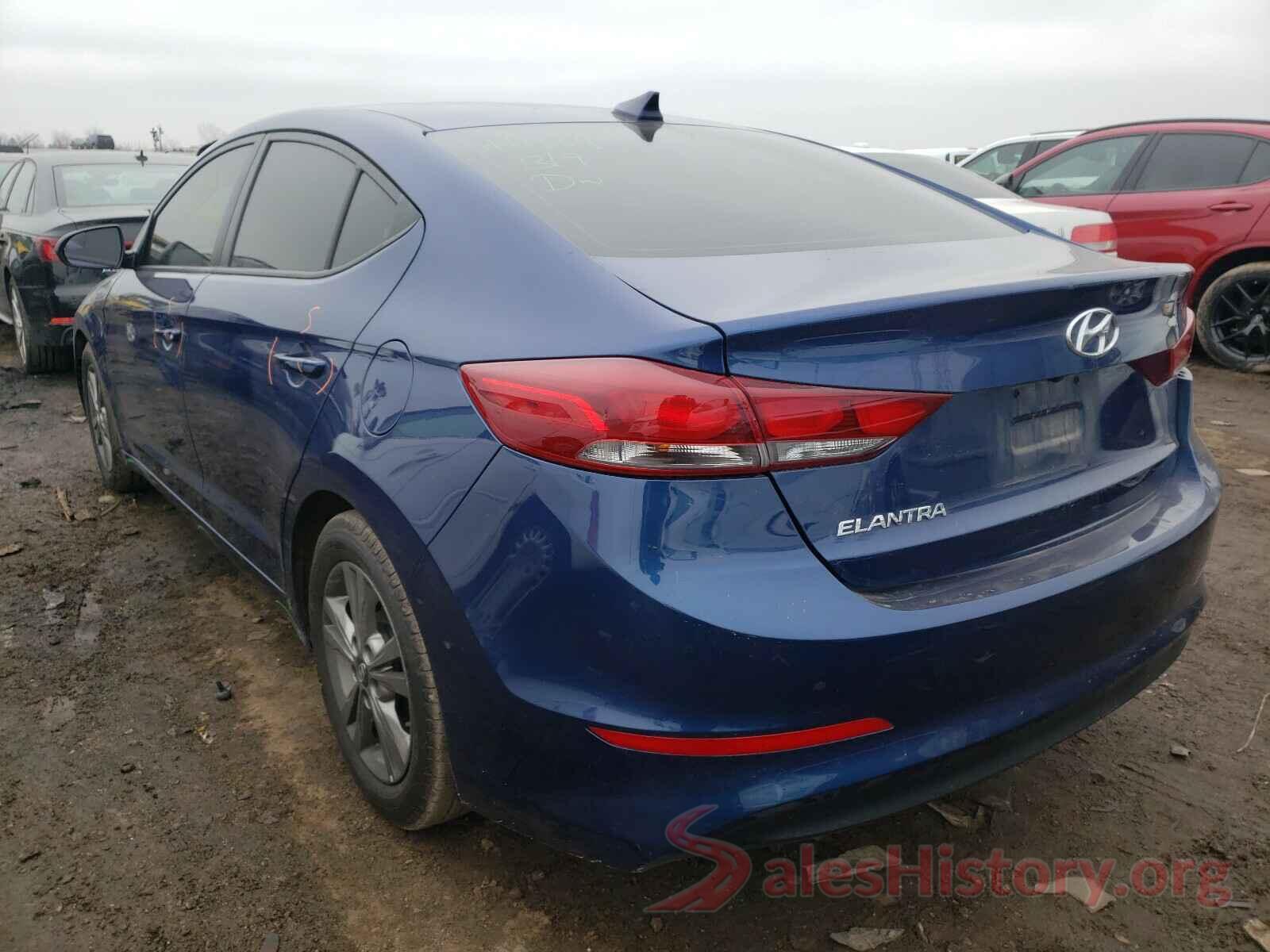 5NPD84LF7HH019774 2017 HYUNDAI ELANTRA