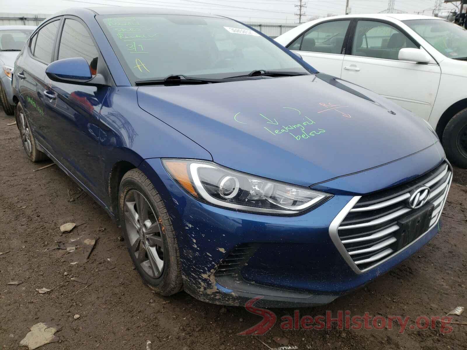 5NPD84LF7HH019774 2017 HYUNDAI ELANTRA