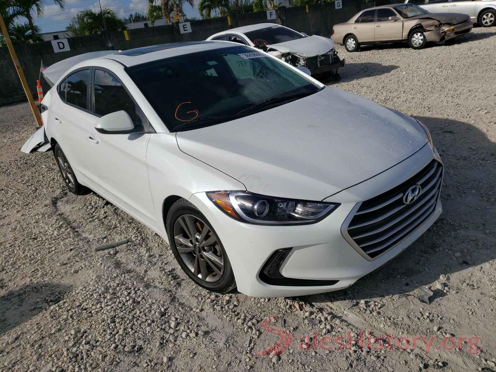 5NPD84LFXJH335806 2018 HYUNDAI ELANTRA