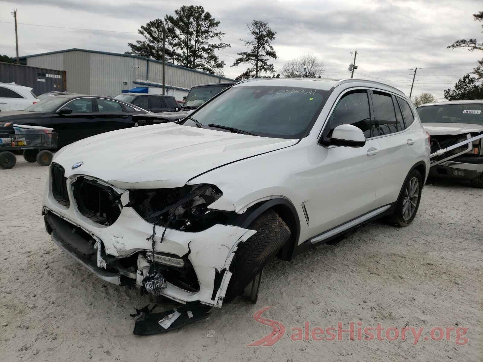 5UXTR9C54KLR07834 2019 BMW X3