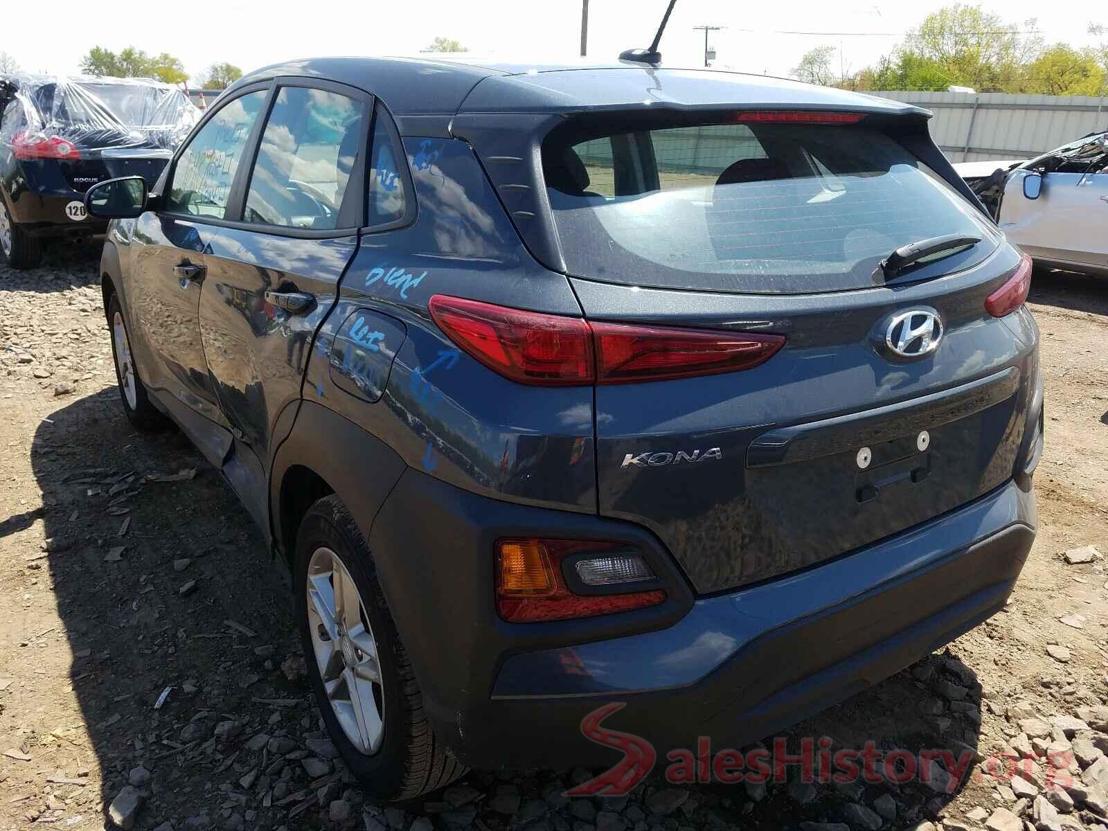 KM8K12AAXKU345813 2019 HYUNDAI KONA