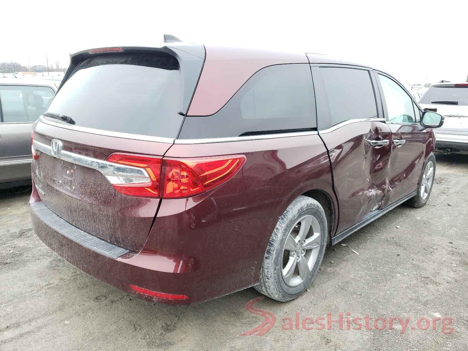 5FNRL6H5XJB029123 2018 HONDA ODYSSEY