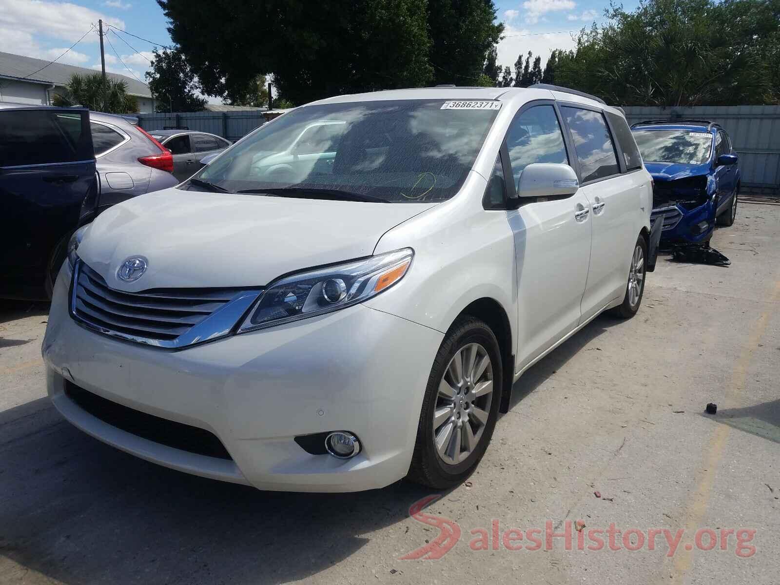 5TDYZ3DC5HS846504 2017 TOYOTA SIENNA