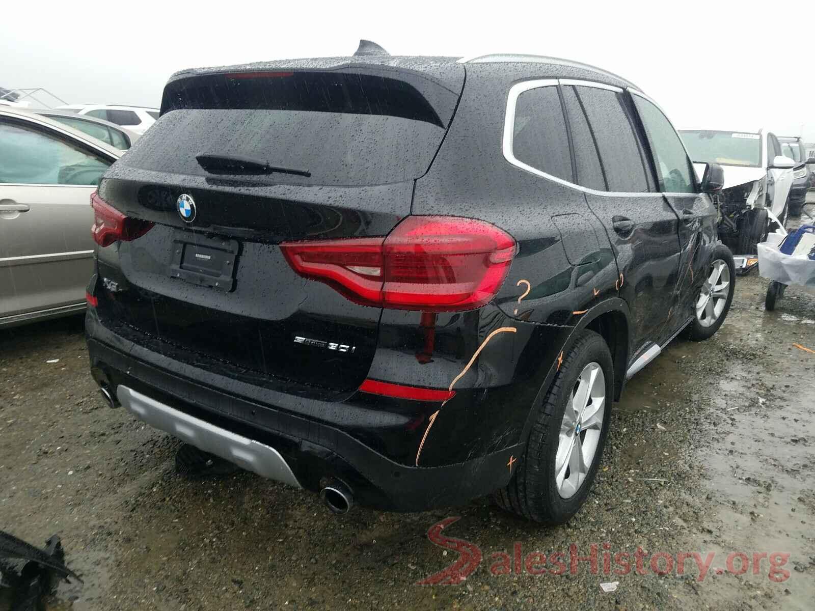 5UXTR7C50KLR39880 2019 BMW X3