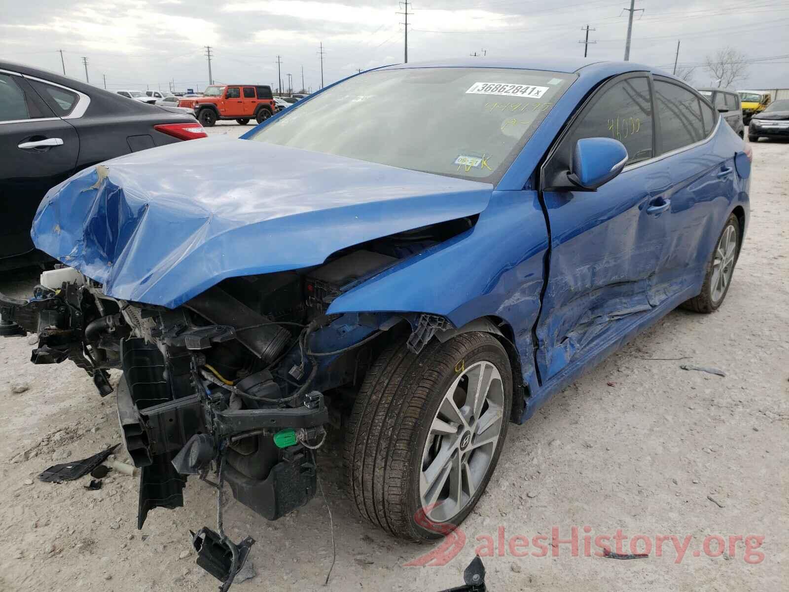 KMHD84LF5JU449195 2018 HYUNDAI ELANTRA