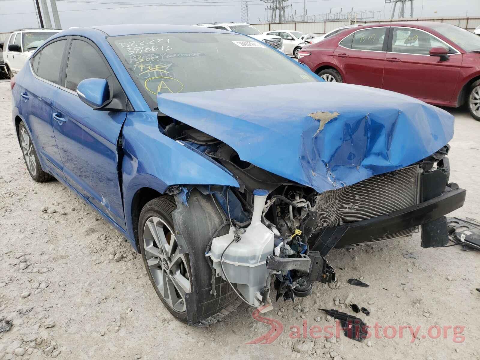 KMHD84LF5JU449195 2018 HYUNDAI ELANTRA