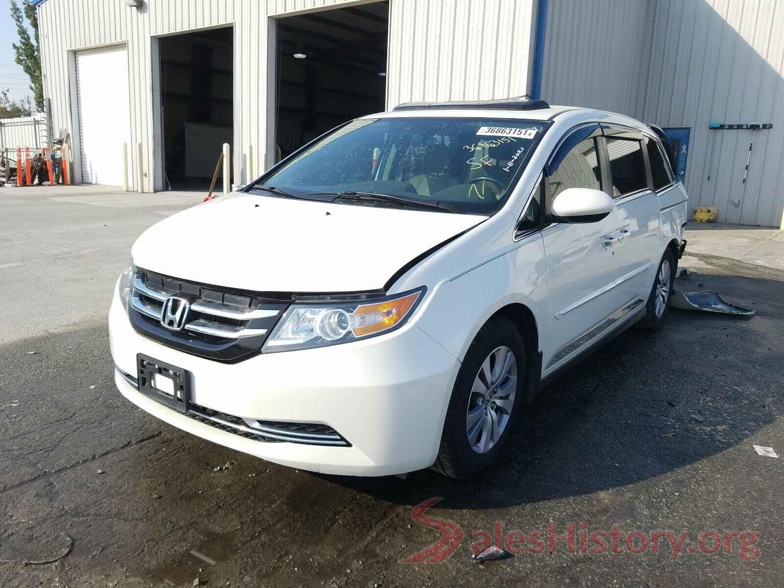 5FNRL5H62HB018467 2017 HONDA ODYSSEY