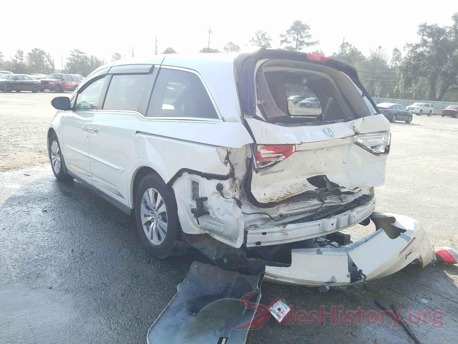 5FNRL5H62HB018467 2017 HONDA ODYSSEY