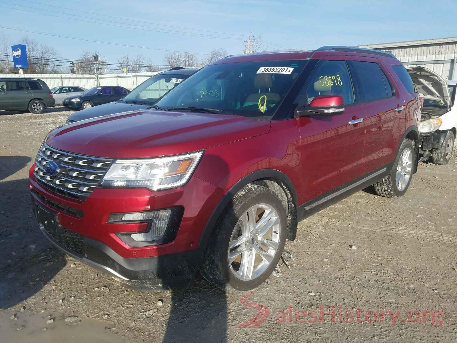 1FM5K8F82GGD24317 2016 FORD EXPLORER