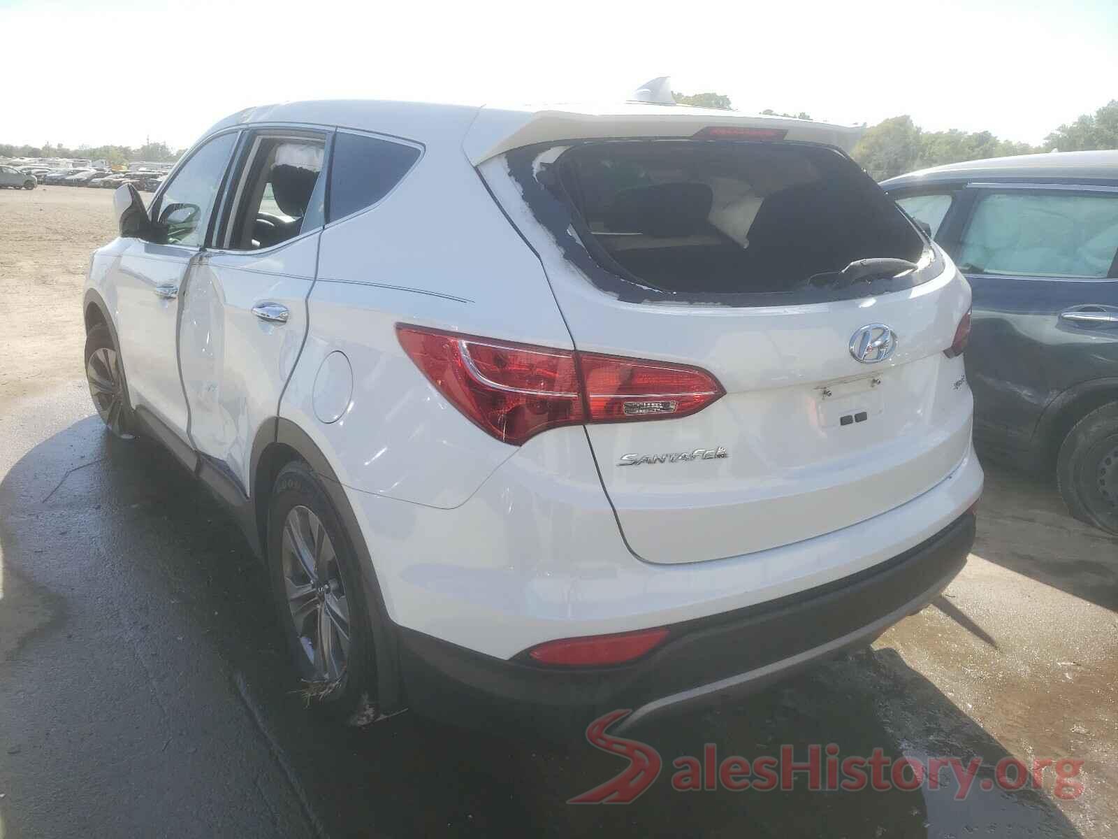 5XYZT3LB8GG359663 2016 HYUNDAI SANTA FE