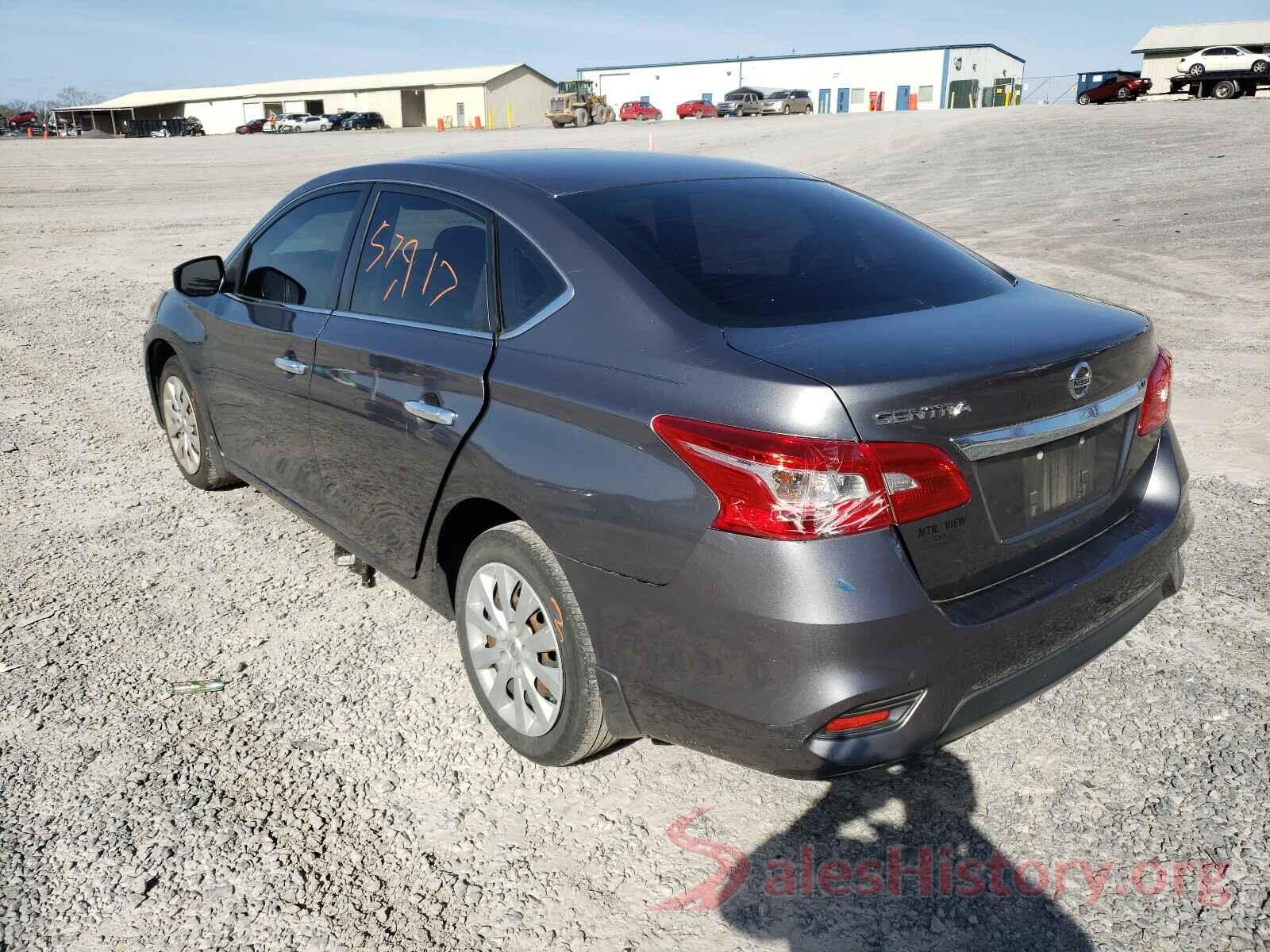 3N1AB7AP2HY242733 2017 NISSAN SENTRA