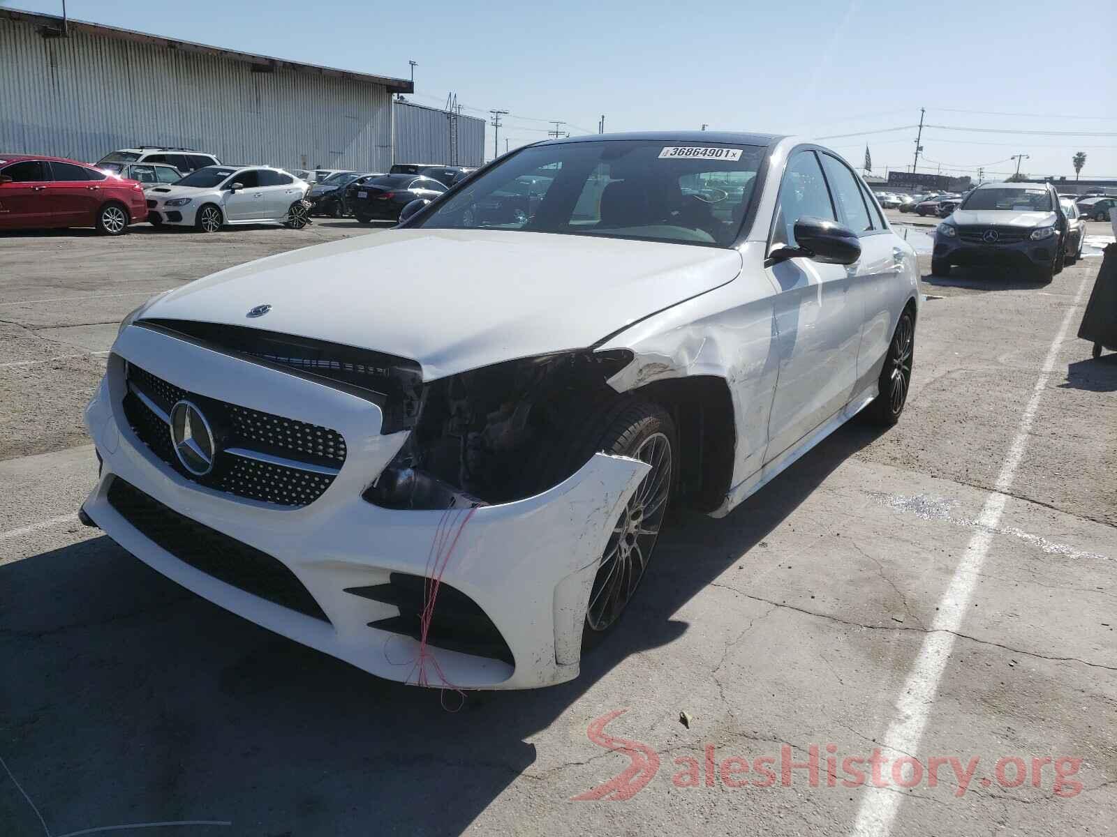 W1KWF8DB8LR599707 2020 MERCEDES-BENZ C CLASS