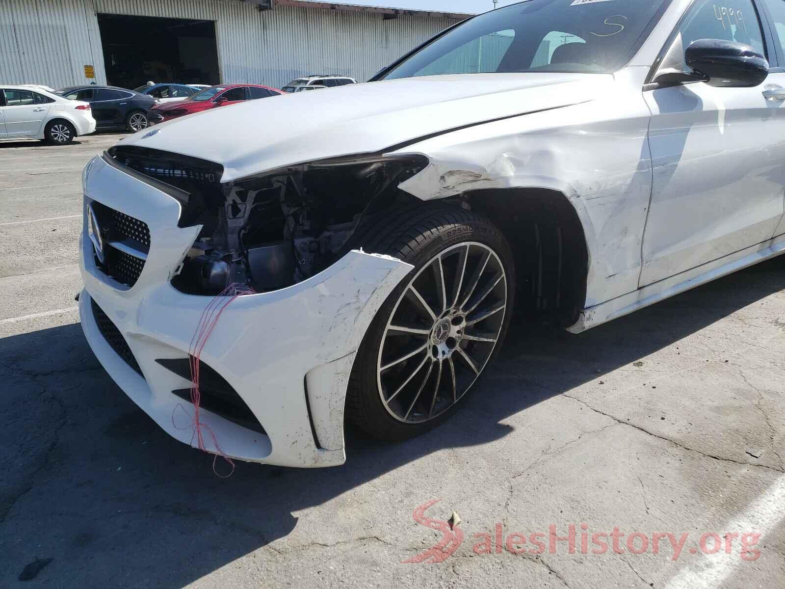 W1KWF8DB8LR599707 2020 MERCEDES-BENZ C CLASS