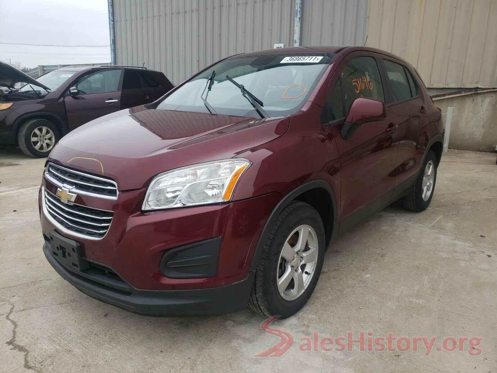 3GNCJNSB5GL245841 2016 CHEVROLET TRAX