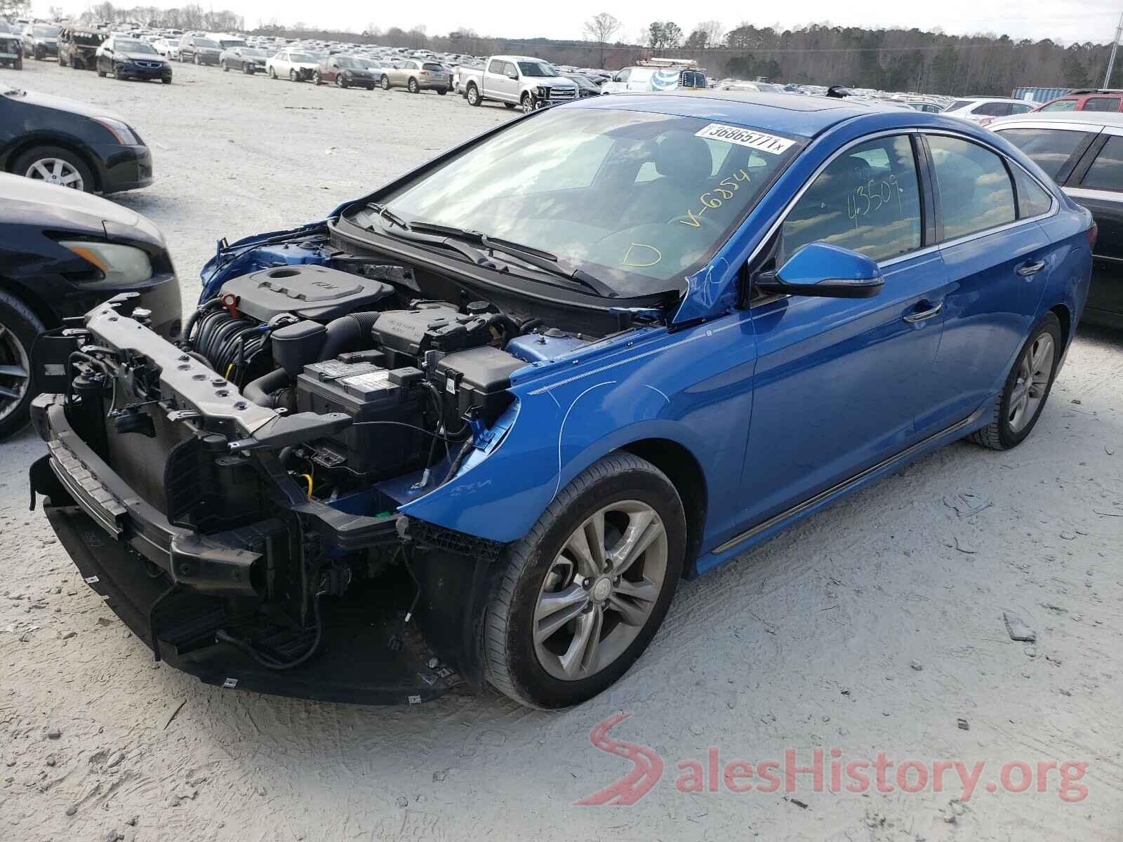 5NPE34AF2JH596854 2018 HYUNDAI SONATA