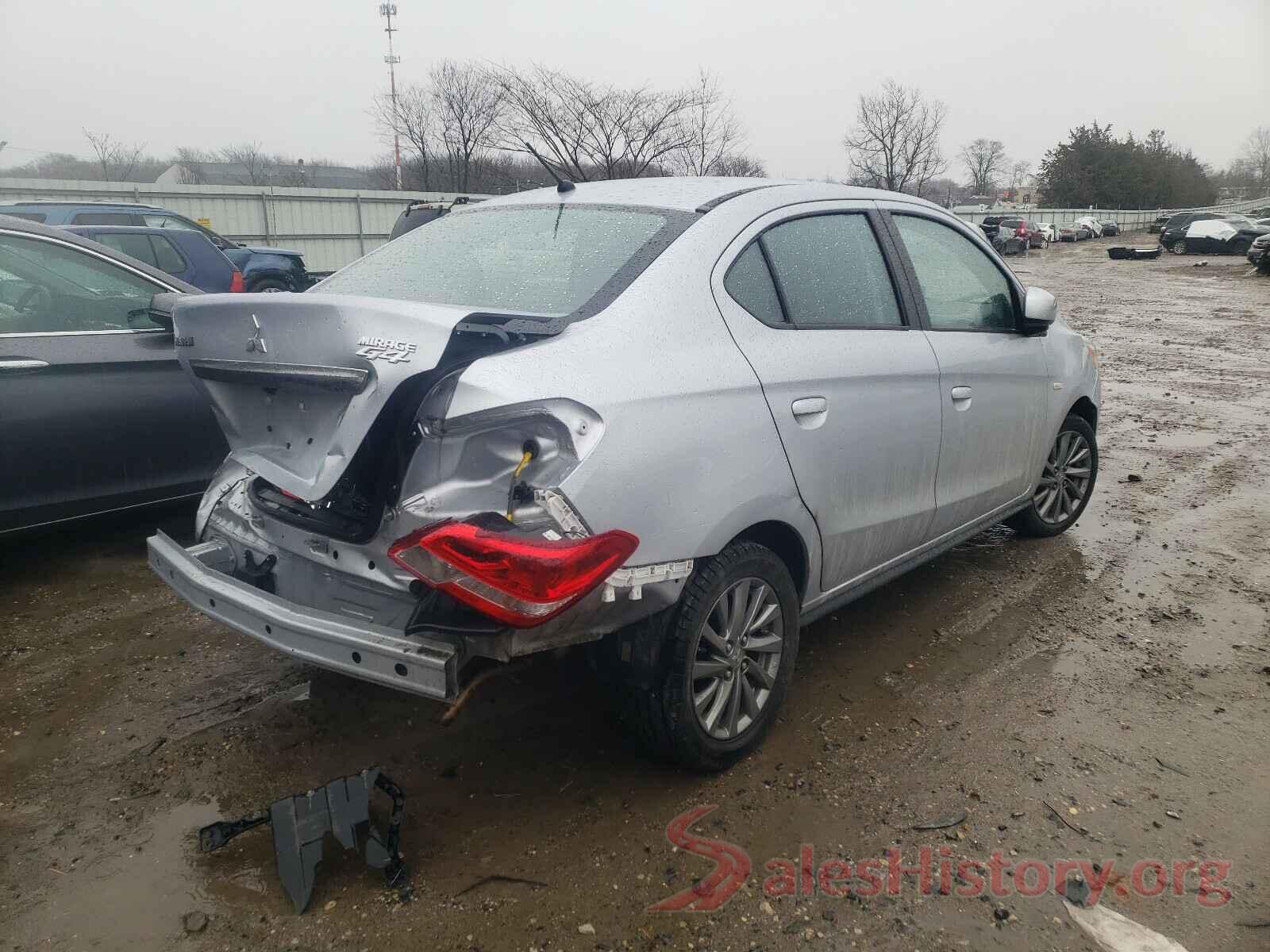 ML32F3FJXKHF08186 2019 MITSUBISHI MIRAGE