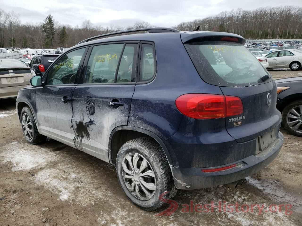 WVGBV7AX3GW593323 2016 VOLKSWAGEN TIGUAN