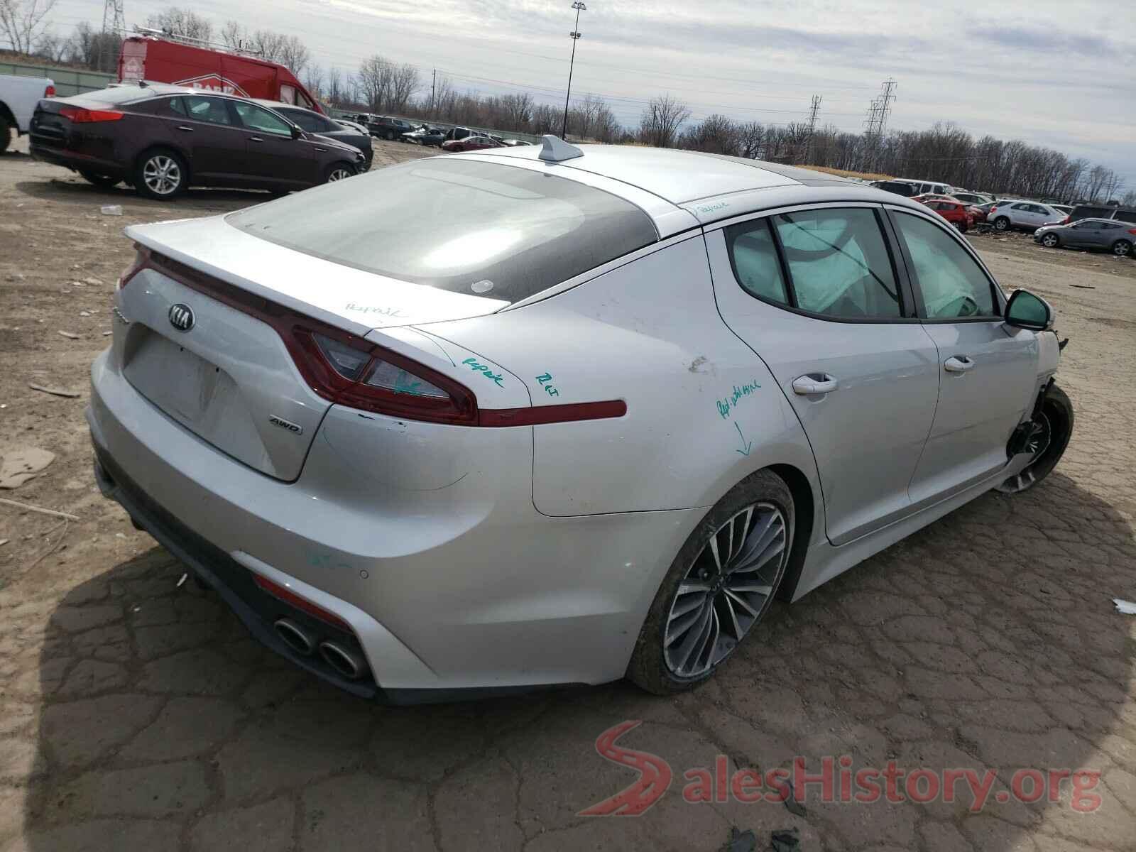 KNAE25LAXJ6021984 2018 KIA STINGER