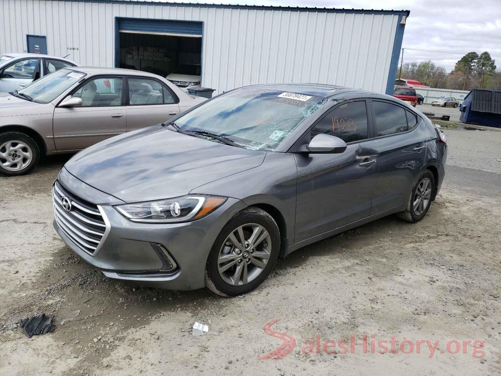 5NPD84LF1JH352901 2018 HYUNDAI ELANTRA