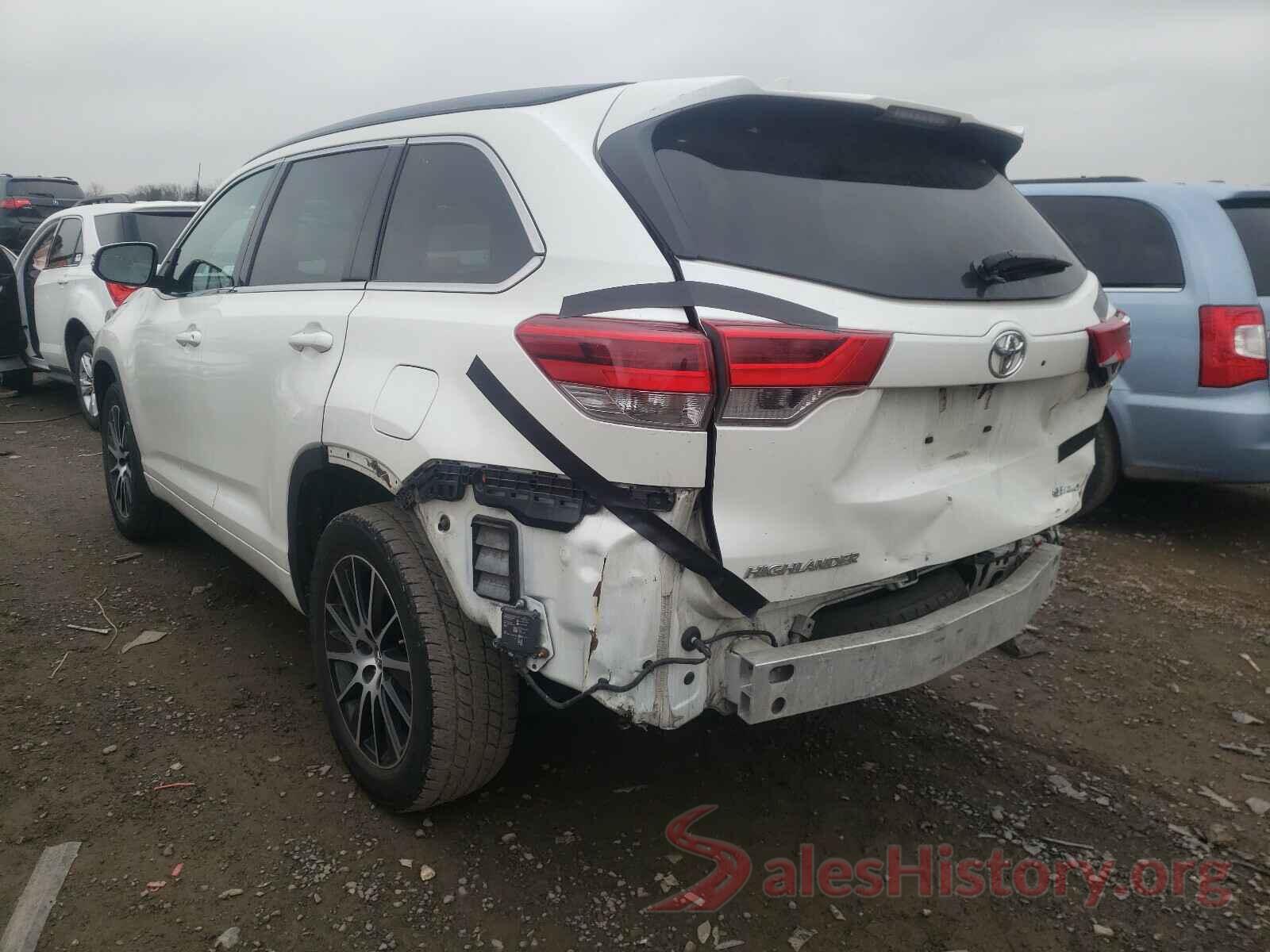 5TDJZRFH0HS468976 2017 TOYOTA HIGHLANDER