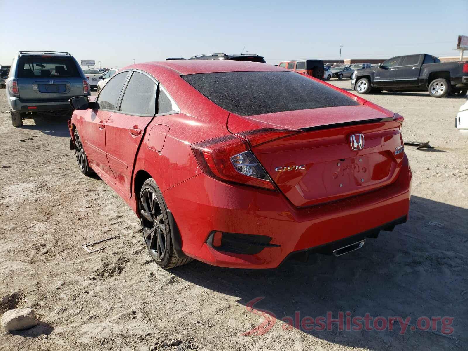 2HGFC2F89LH590162 2020 HONDA CIVIC