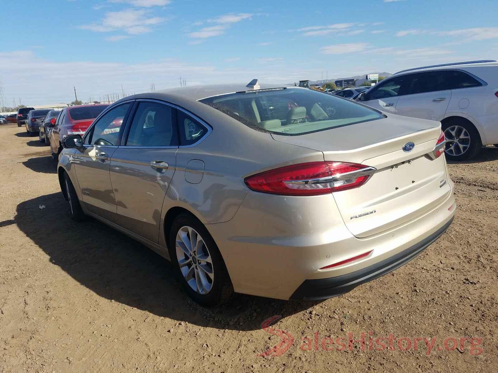 3FA6P0MU1KR255865 2019 FORD FUSION