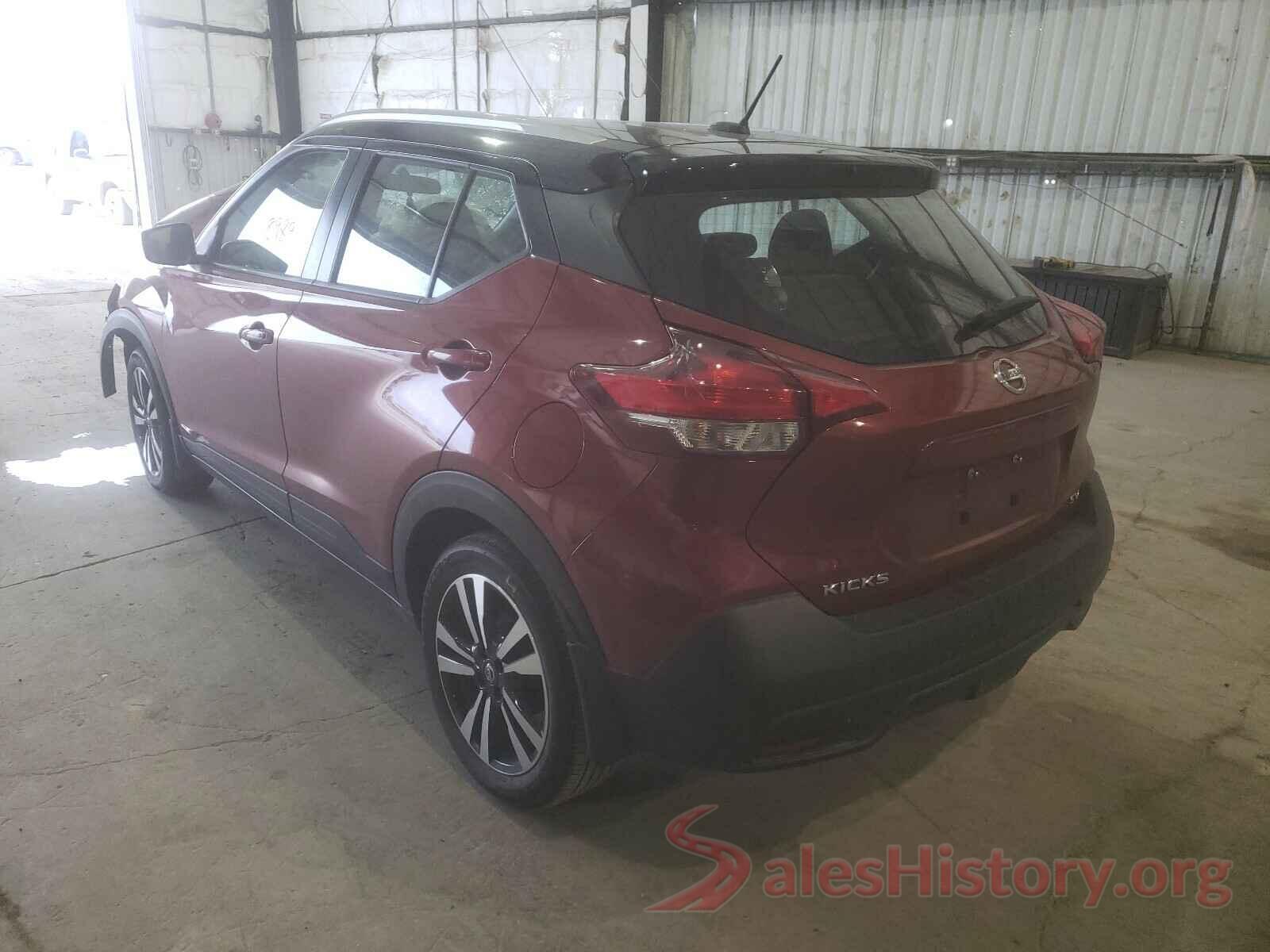 3N1CP5CU9KL544350 2019 NISSAN KICKS