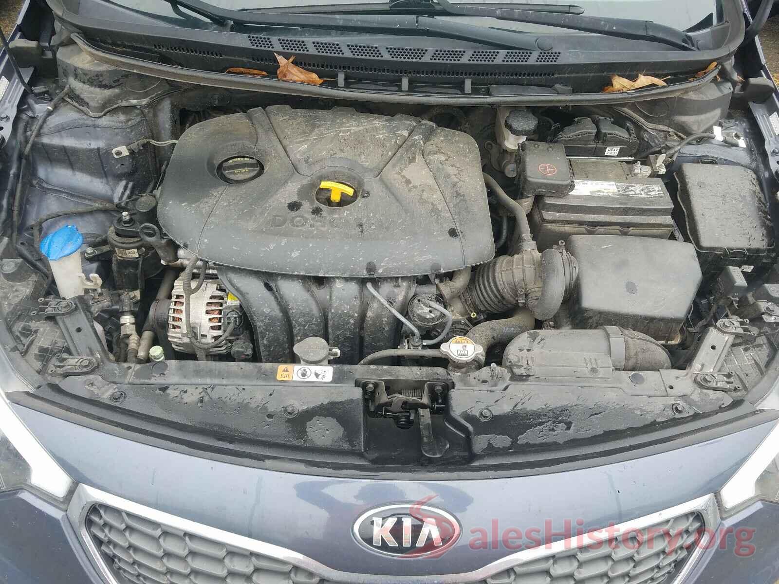 KNAFX4A67G5551729 2016 KIA FORTE