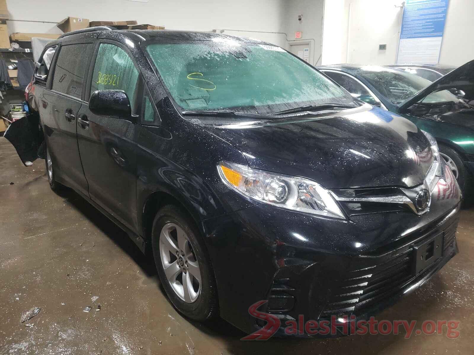 5TDKZ3DC7LS082900 2020 TOYOTA SIENNA