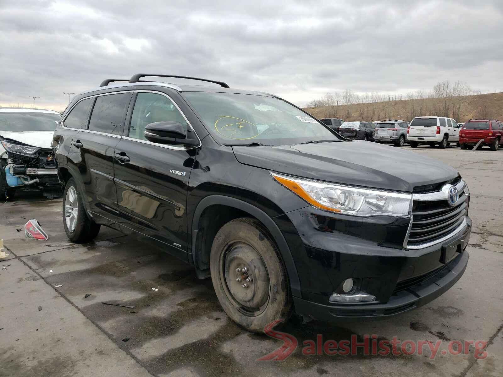 5TDDCRFH2GS013835 2016 TOYOTA HIGHLANDER