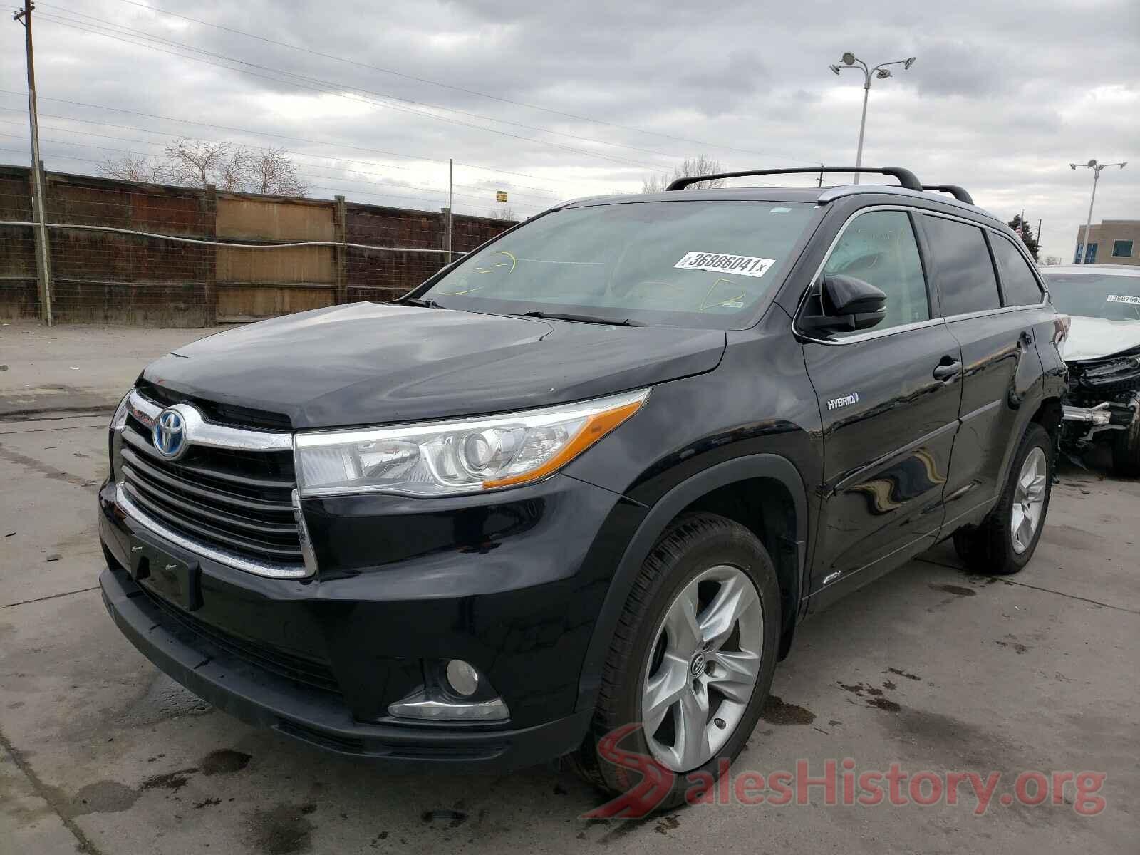 5TDDCRFH2GS013835 2016 TOYOTA HIGHLANDER