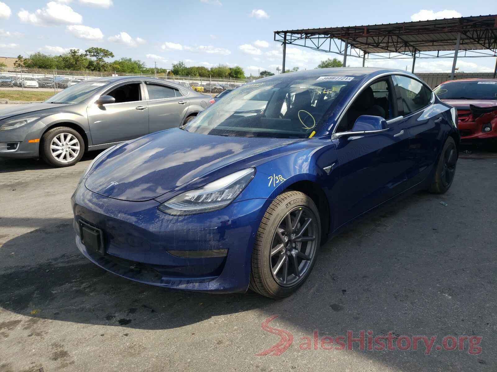 5YJ3E1EA3LF705743 2020 TESLA MODEL 3