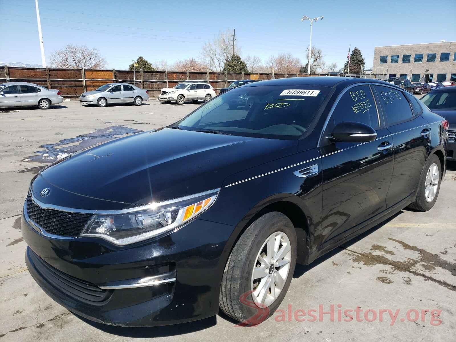 5XXGT4L35GG068192 2016 KIA OPTIMA