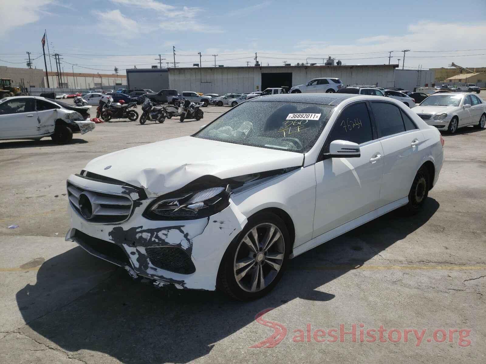 WDDHF5KB0GB302597 2016 MERCEDES-BENZ E CLASS