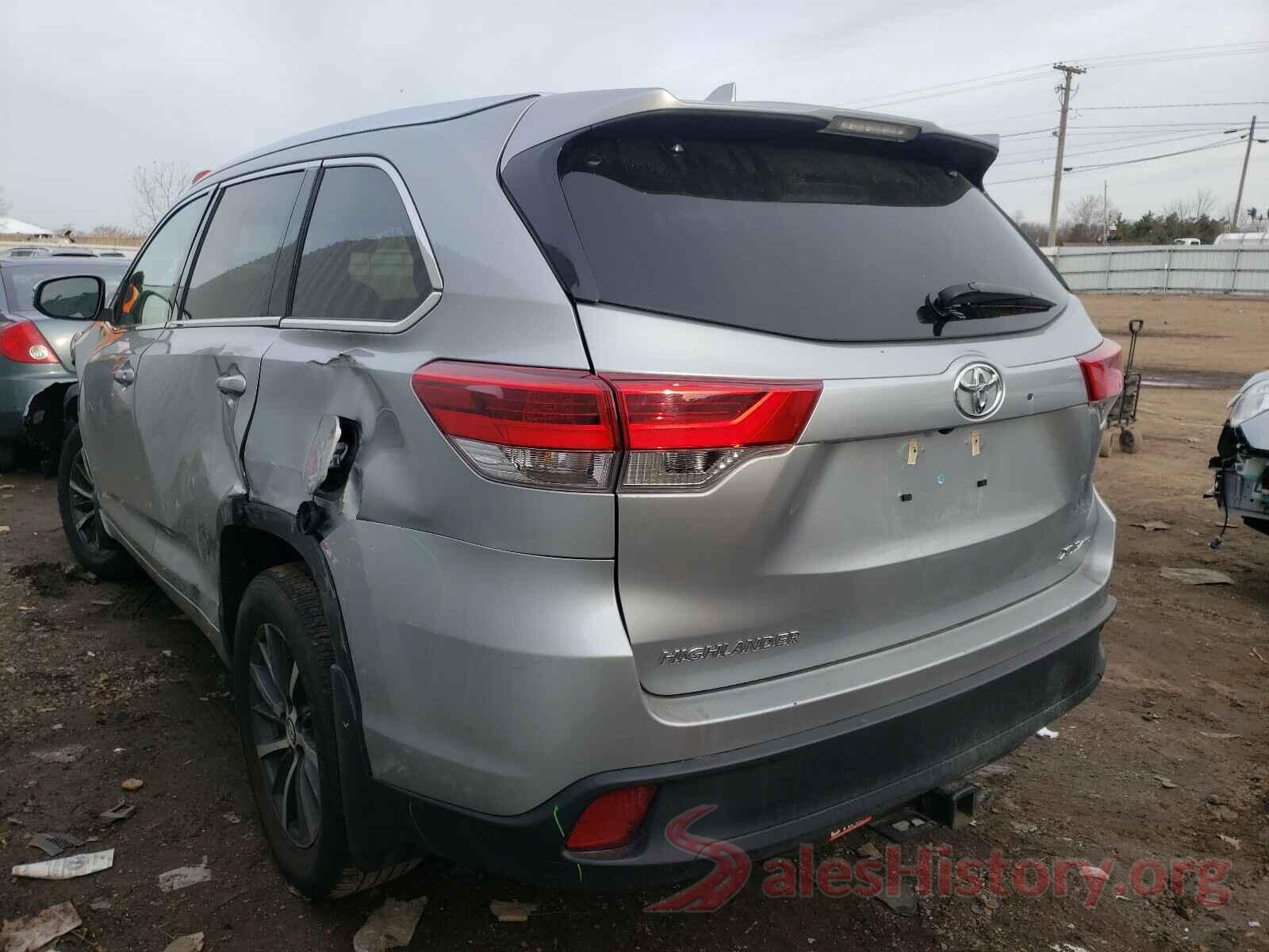 5TDJZRFH4JS547475 2018 TOYOTA HIGHLANDER