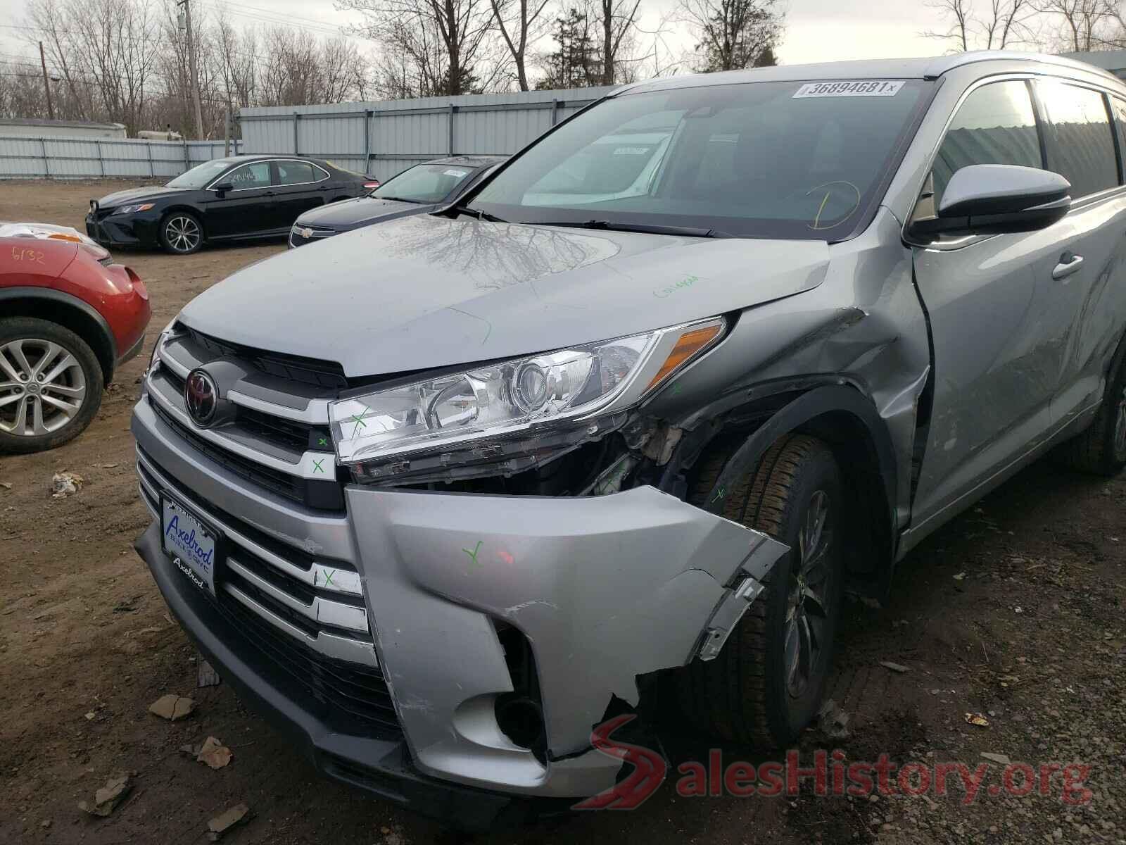 5TDJZRFH4JS547475 2018 TOYOTA HIGHLANDER