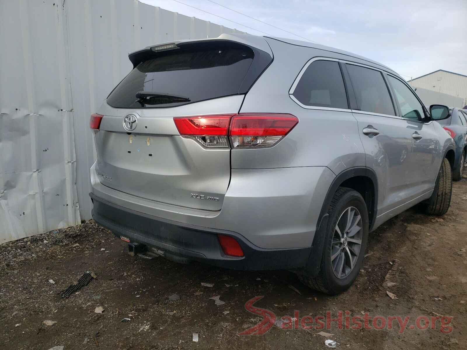 5TDJZRFH4JS547475 2018 TOYOTA HIGHLANDER