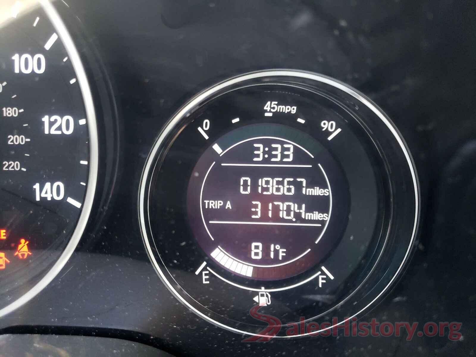 3CZRU6H50JG701126 2018 HONDA HR-V