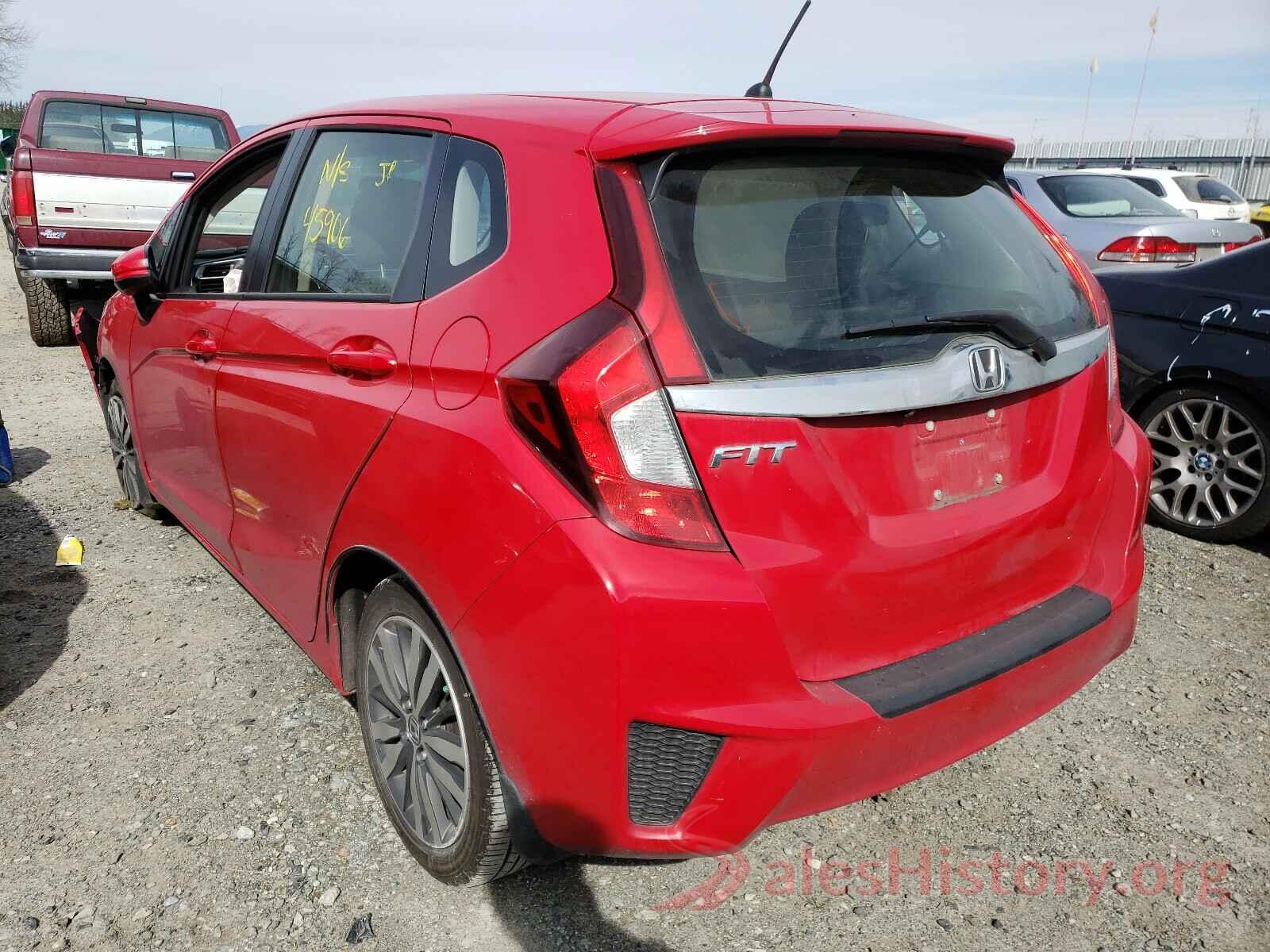 JHMGK5H71GX001133 2016 HONDA FIT