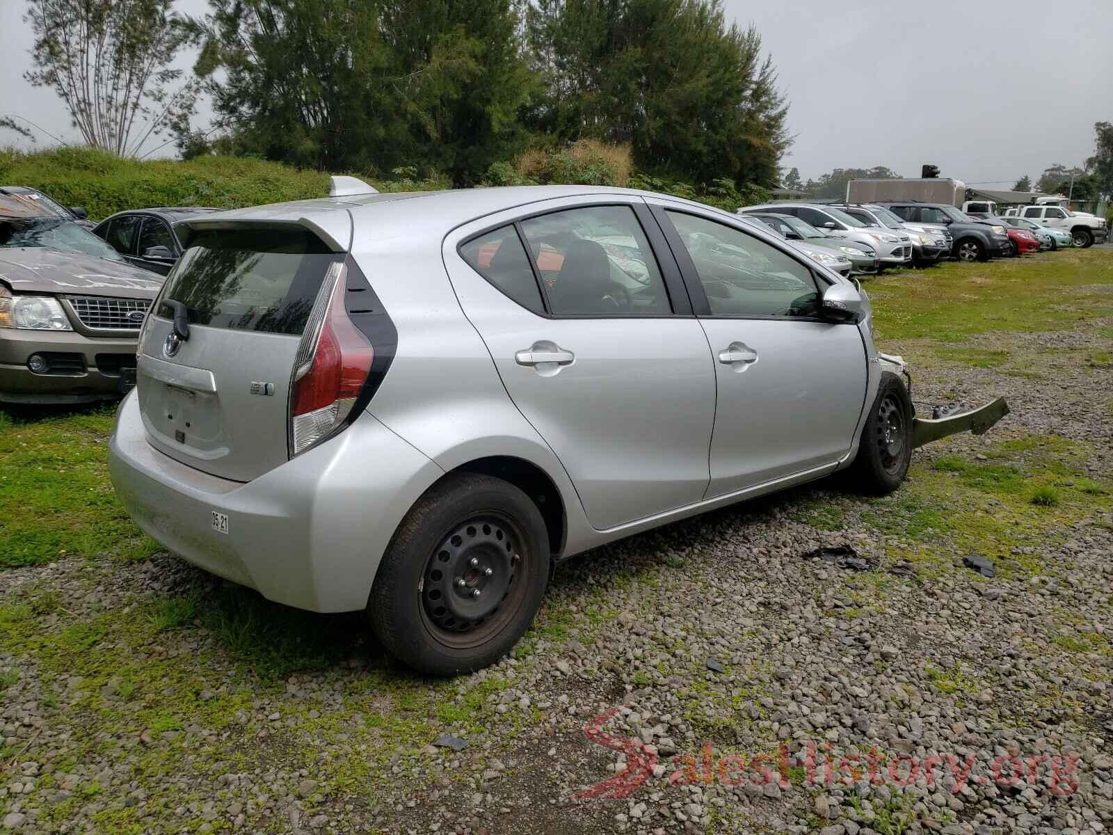 JTDKDTB30G1125526 2016 TOYOTA PRIUS