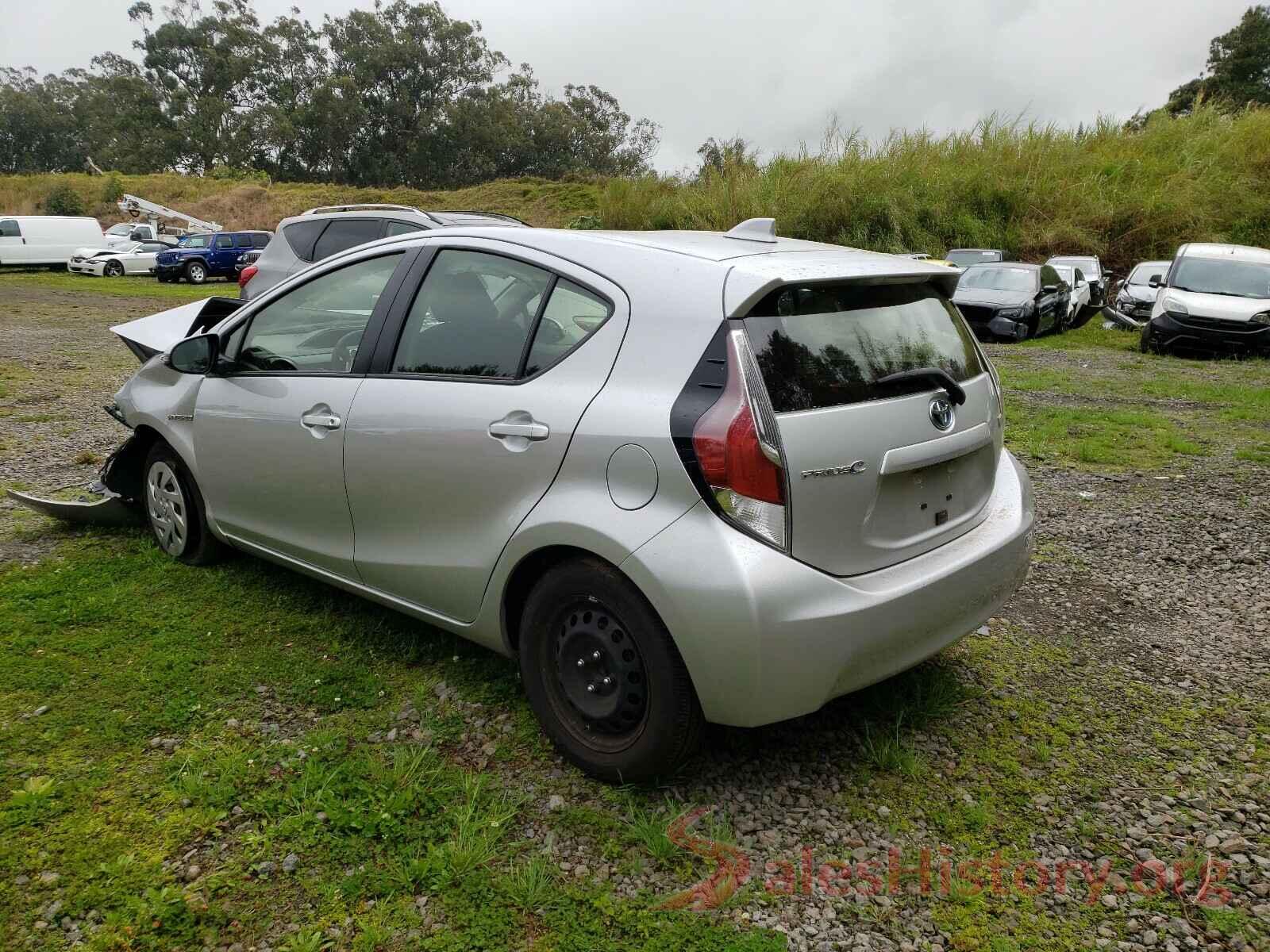 JTDKDTB30G1125526 2016 TOYOTA PRIUS