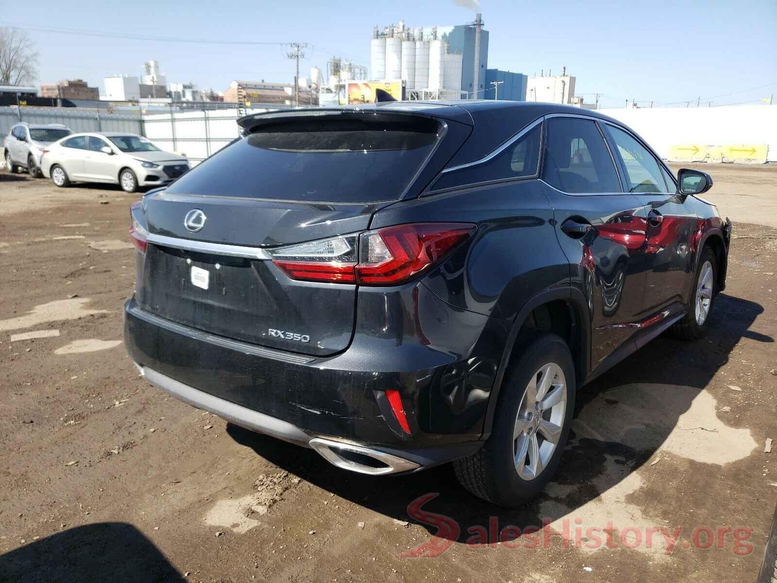 2T2ZZMCA3HC064040 2017 LEXUS RX350