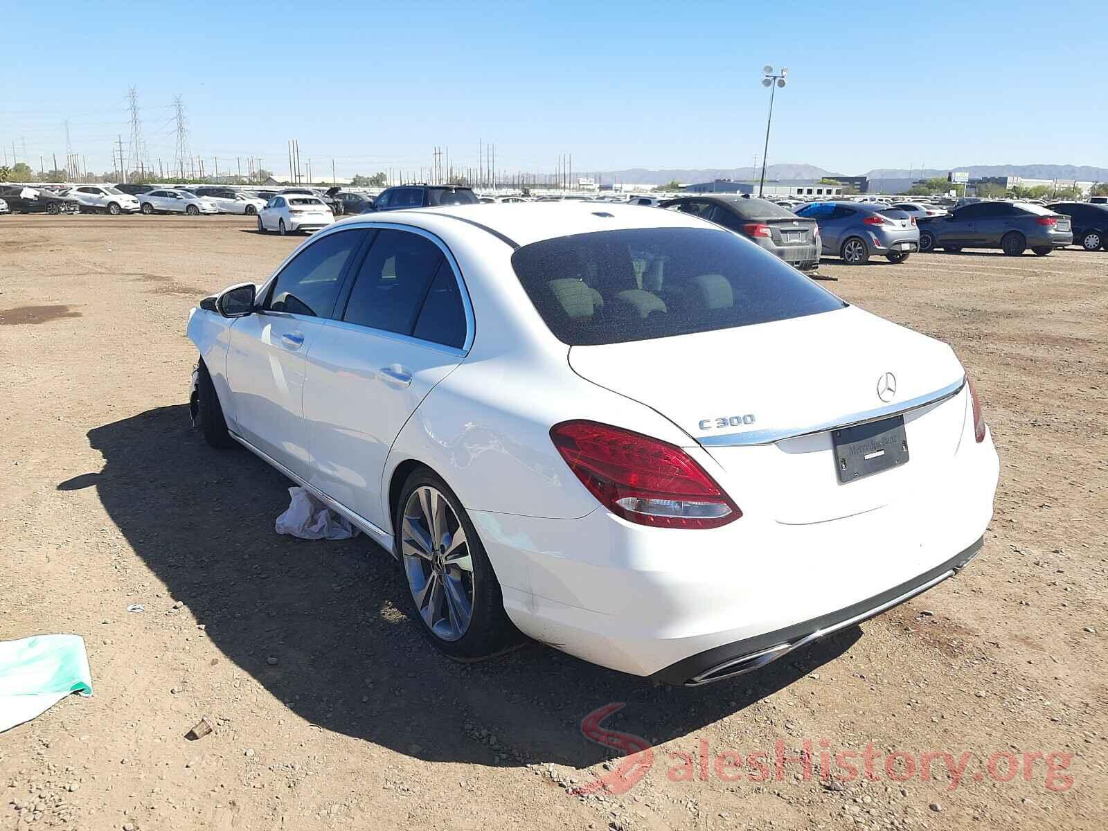 55SWF4JB8JU280445 2018 MERCEDES-BENZ C CLASS