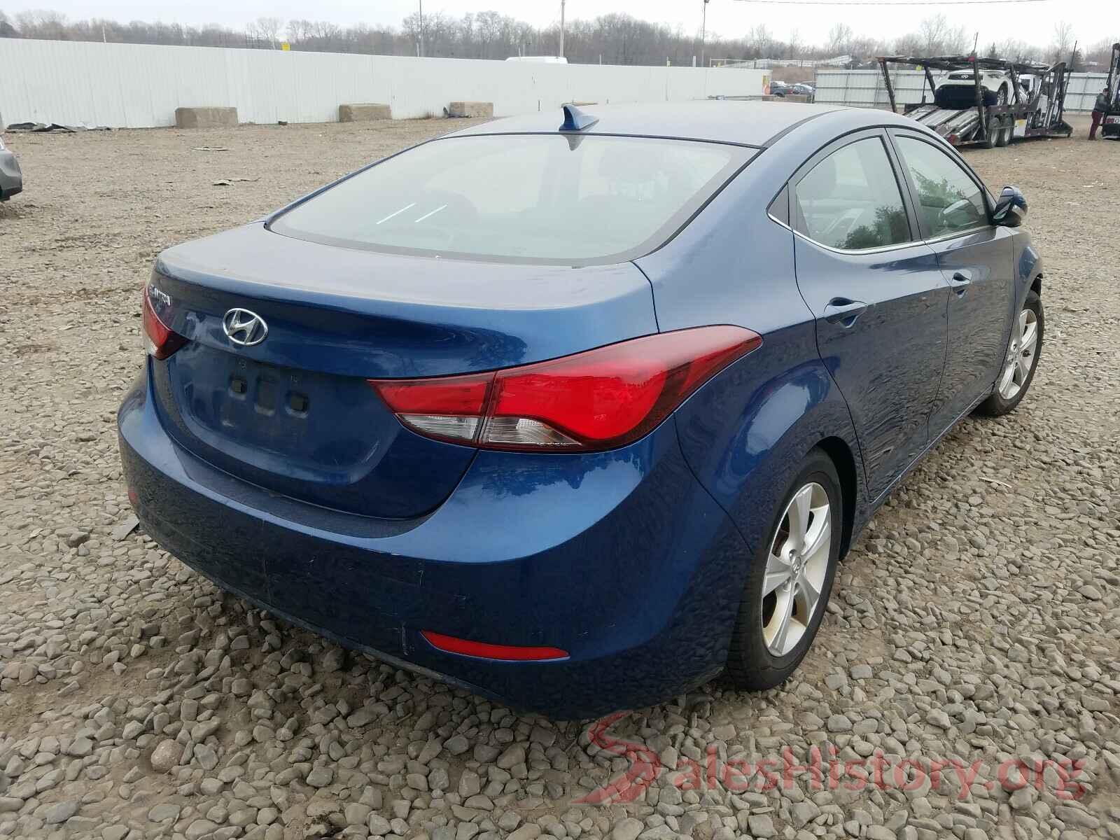 KMHDH4AE2GU493531 2016 HYUNDAI ELANTRA