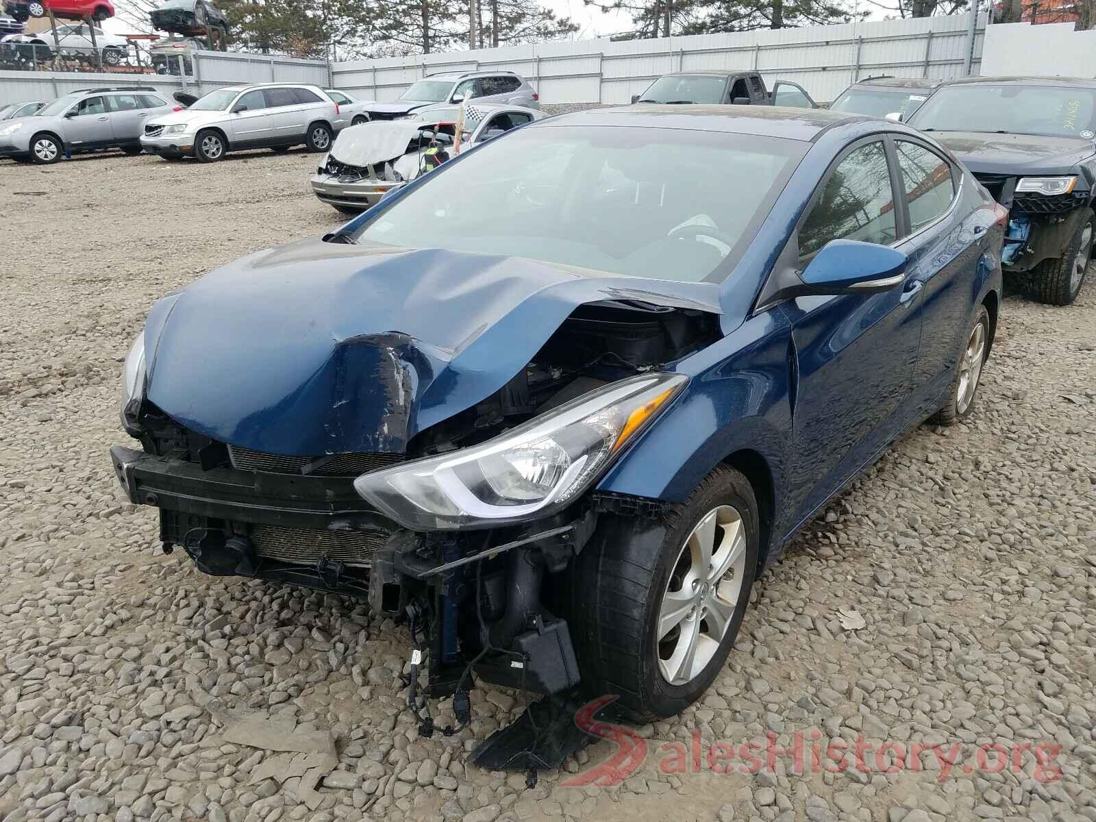 KMHDH4AE2GU493531 2016 HYUNDAI ELANTRA