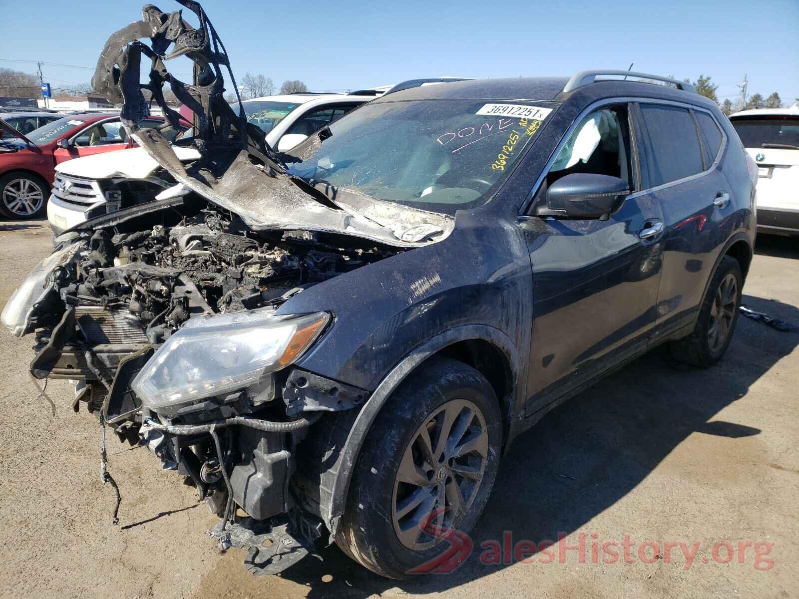 5N1AT2MVXGC778324 2016 NISSAN ROGUE