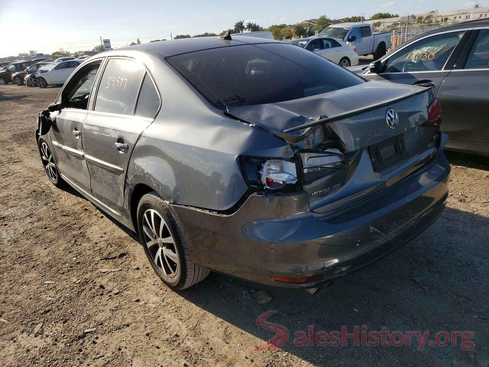 3VWDB7AJ8HM238602 2017 VOLKSWAGEN JETTA